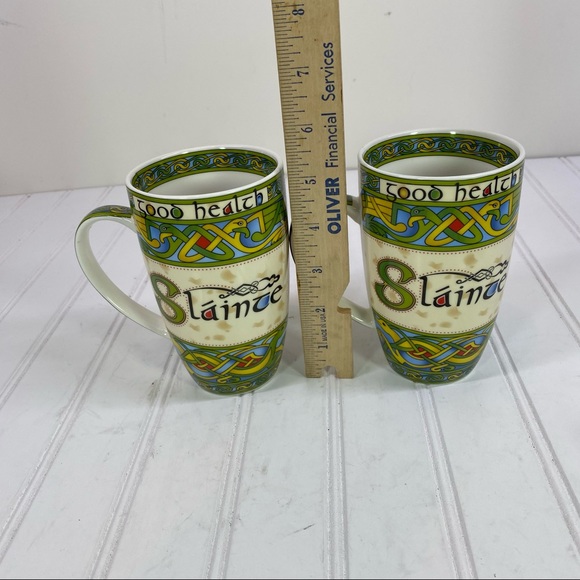 Clara crafts Irish Weave ceramic mugs - Picture 7 of 7